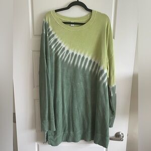 Old Navy long sleeve tunic sweatshirt size XL